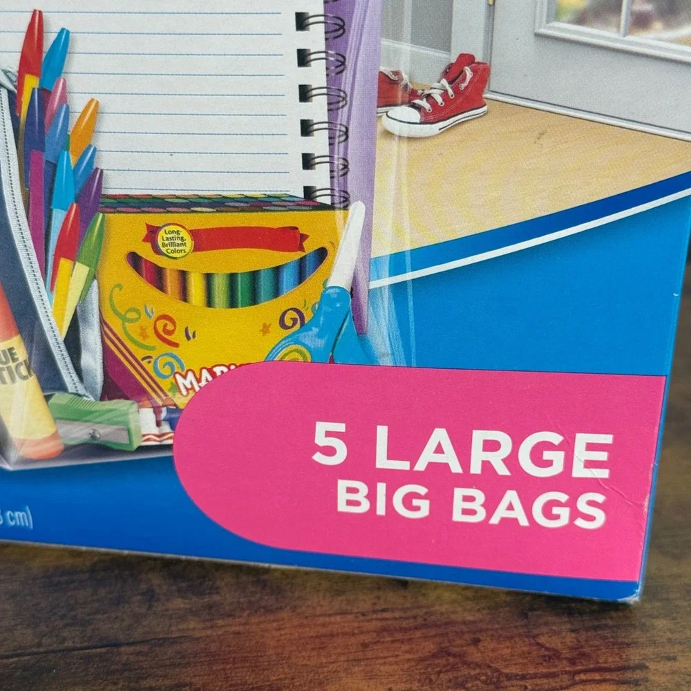 Ziploc Big Bags (2) XL & LG Stand & Fill Storage Bags NEW DISCONTINUED